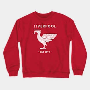 Liverpool Liverbird Retro Vintage BIG Crewneck Sweatshirt